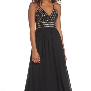 Lulu’s Glamorous Gala Embellished Maxi Dress